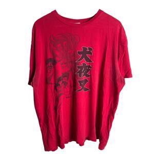 Vintage 2006 Inuyasha T-Shirt Red Kagome Sesshomaru XL
